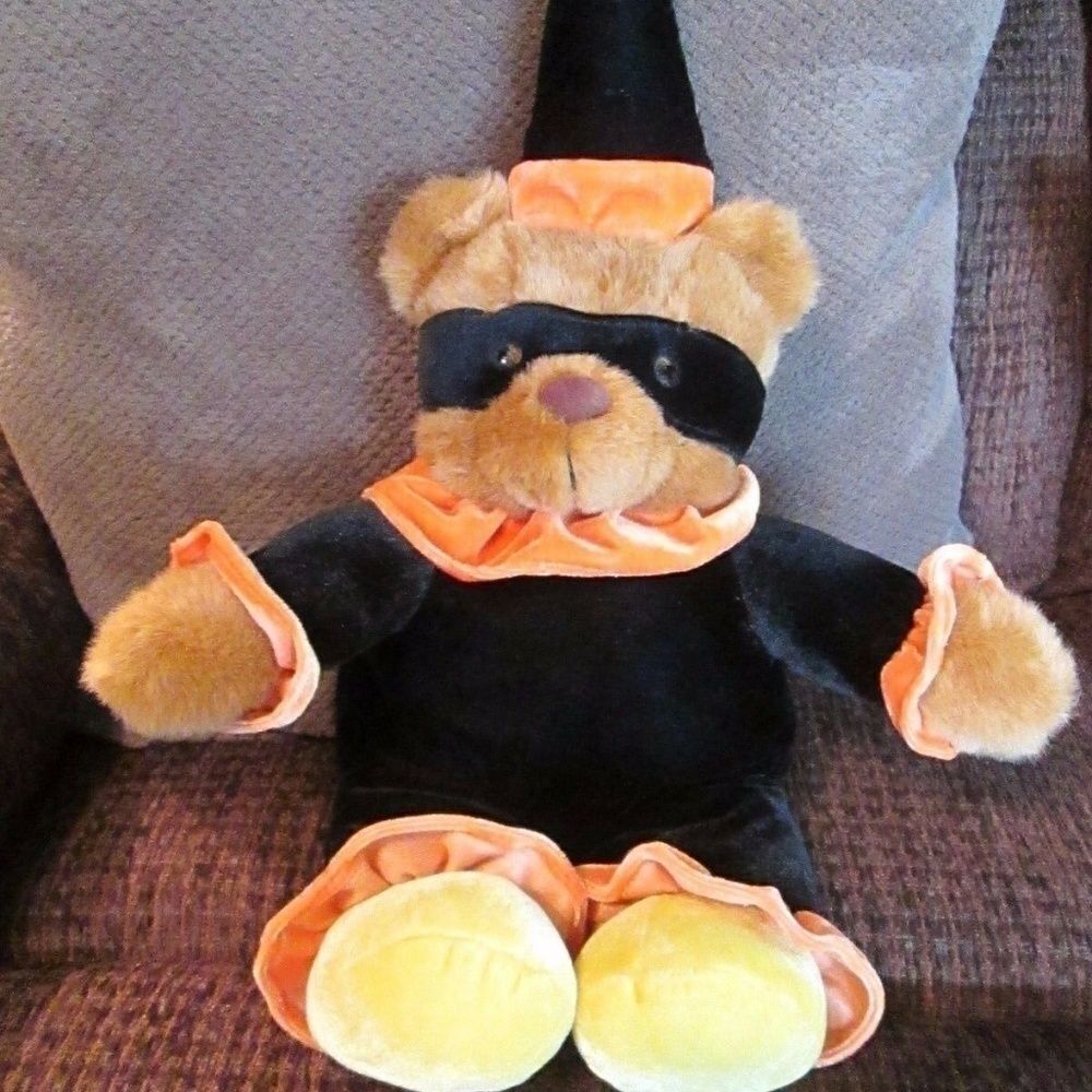 Sugar Loaf Teddy Bear Masked Plush Stuffed Animal